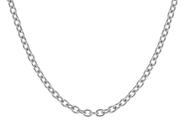 A301-25033: CABLE CHAIN (24IN, 1.3MM, 14KT, LOBSTER CLASP)
