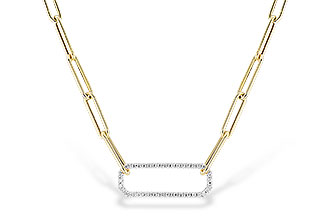 B301-18724: NECKLACE .50 TW (17 INCHES)