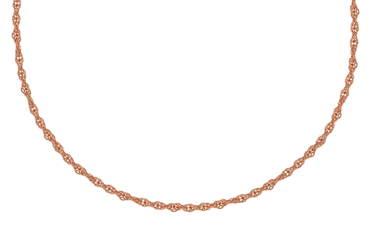 E301-24178: ROPE CHAIN (8IN, 1.5MM, 14KT, LOBSTER CLASP)