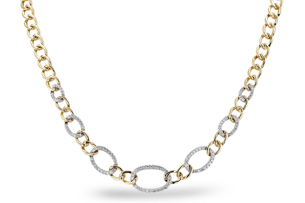 G301-19614: NECKLACE 1.15 TW (17")