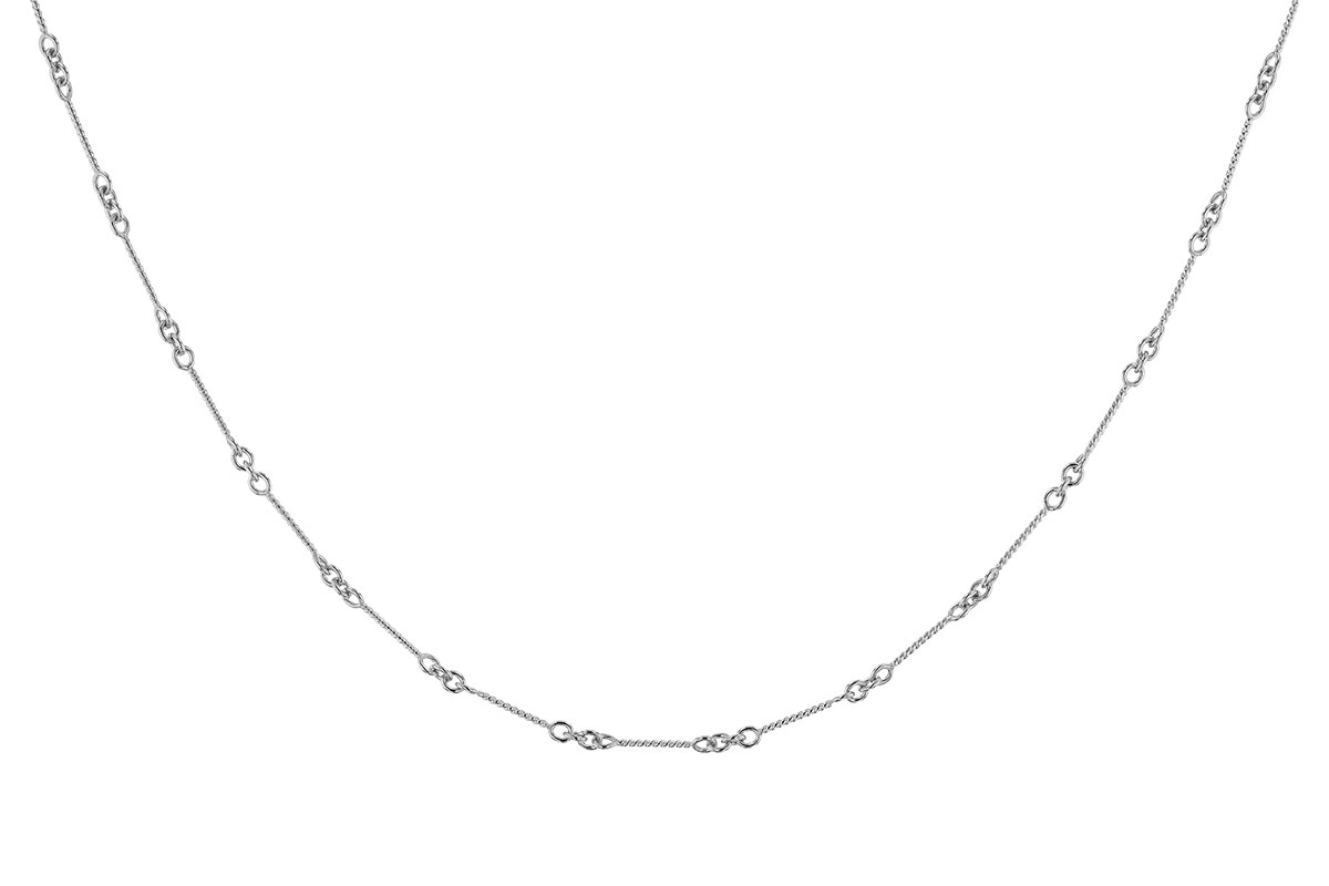 A301-24160: TWIST CHAIN (22IN, 0.8MM, 14KT, LOBSTER CLASP)