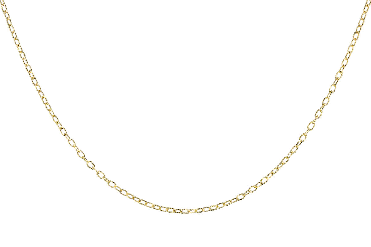 B301-24160: ROLO LG (18IN, 2.3MM, 14KT, LOBSTER CLASP)
