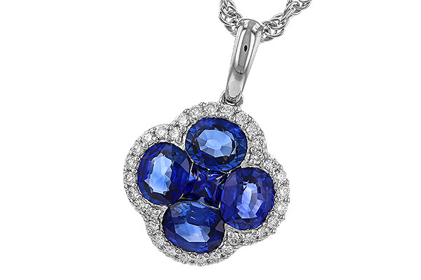 B302-10542: NECKLACE 1.72 SAPPHIRE 1.87 TGW