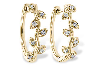 B302-11424: EARRINGS .25 TW