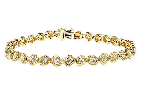 B302-16888: BRACELET 2.15 TW FANCY CUT DIAMONDS