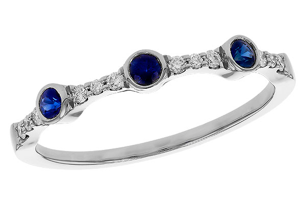 D302-12315: LDS WED RG .16 SAPPHIRE .25 TGW