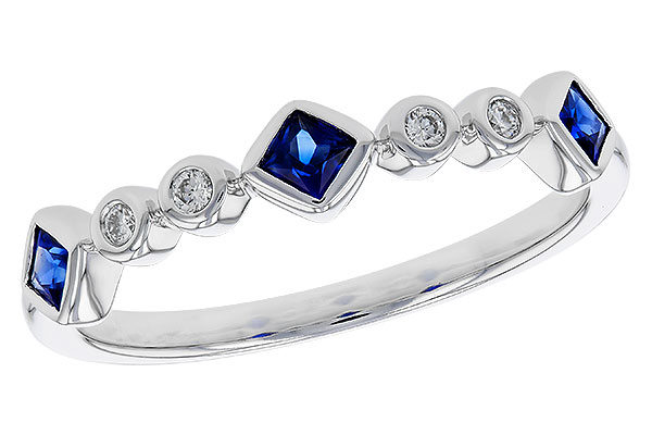 F302-14096: LDS WED RG .25 SAPPHIRE .30 TGW