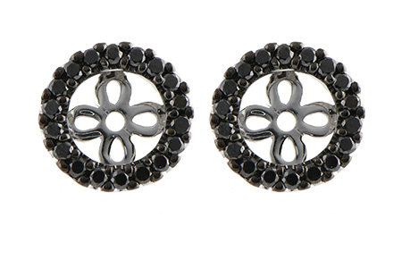 G215-74105: EARRING JACKETS .25 TW (FOR 0.75-1.00 CT TW STUDS)
