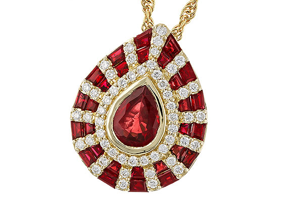 G302-13251: NECK 2.05 TW RUBY 2.29 TGW (7x5MM PS)