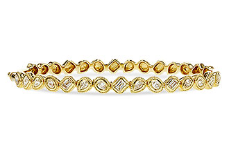 G302-16896: BANGLE 1.00 TW FANCY CUT DIAS