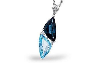L302-11414: NECK 6.87 BLUE TOPAZ 6.97 TGW