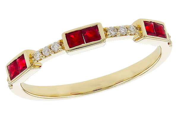 L302-14096: LDS WED RG .34 RUBY .41 TGW