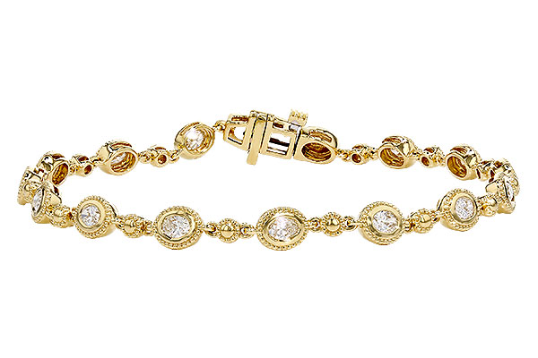 L302-16896: BRACELET 1.25 TW OVAL DIAS (7")