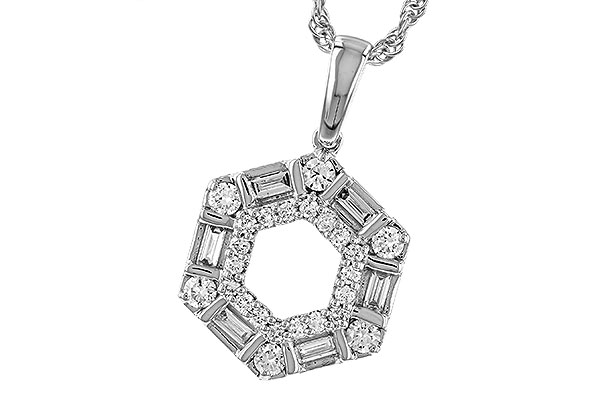 M302-10478: NECKLACE .14 TW BAG .50 TW