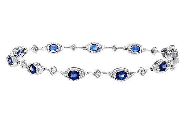 M302-10532: BRACELET 2.31 SAPPHIRE 2.50 TGW (7")