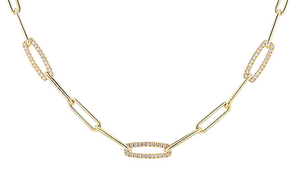 F301-18724: NECKLACE .75 TW (17 INCHES)